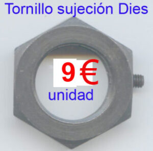 Tuerca americana sujeción dies